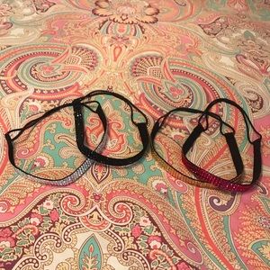 Like New Set of 4 Embellished Stretch Headbands